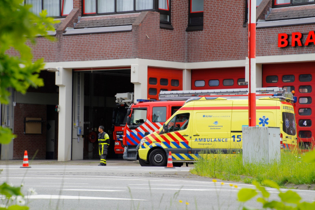 belgielaan man op dak 1