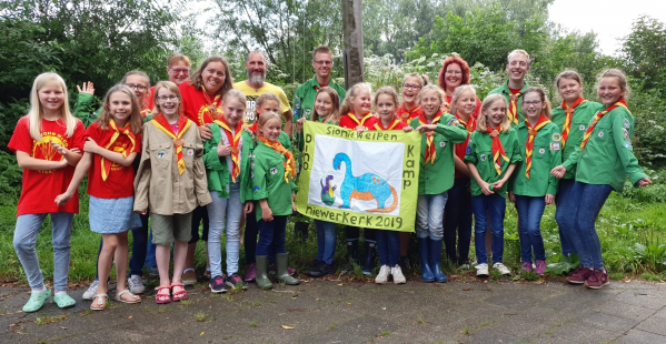 Sionie welpen hebben een Dino kamp in Nieuwerkerk aan den IJssel