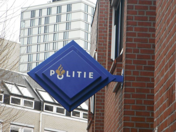 politie bord