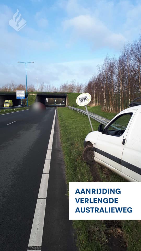 aanrijding australieweg