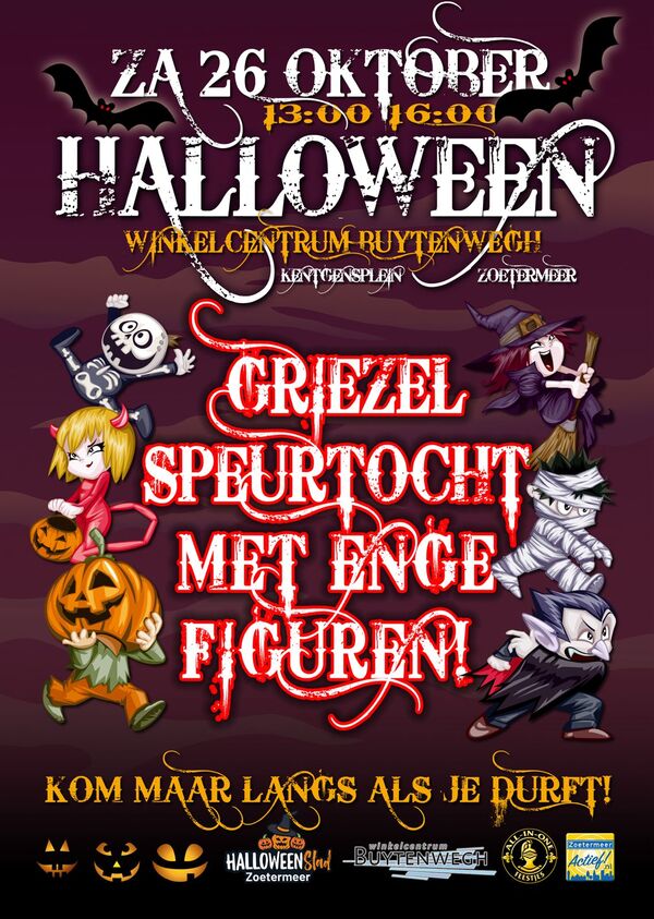 halloween poster Buytenwegh