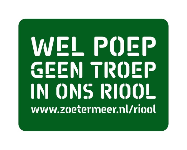 Wel poep geen troep