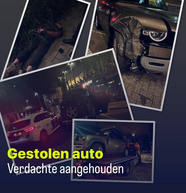 politie auto gestolen