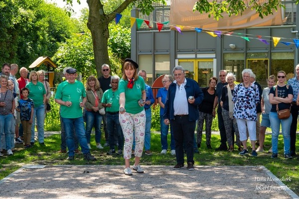 Inhuldiging van het petanqueveld foto 1