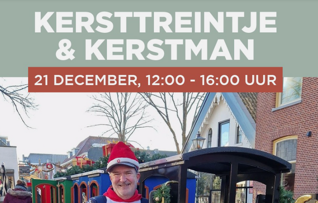 kerstman dorpsstraat