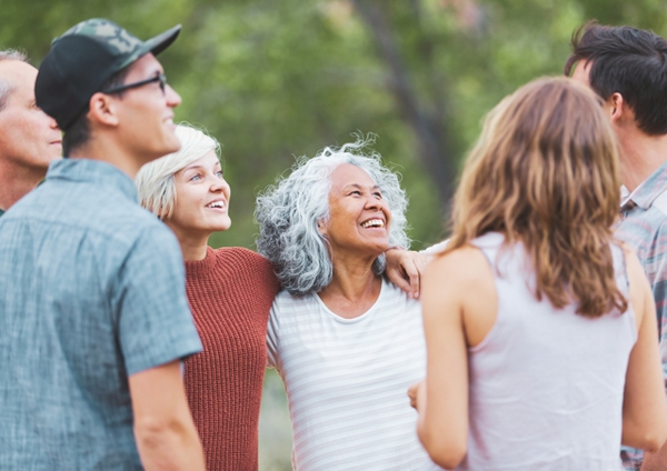 Afbeelding Omzien naar Elkaar istock