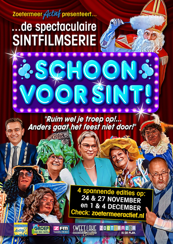 Schoon voor Sint poster
