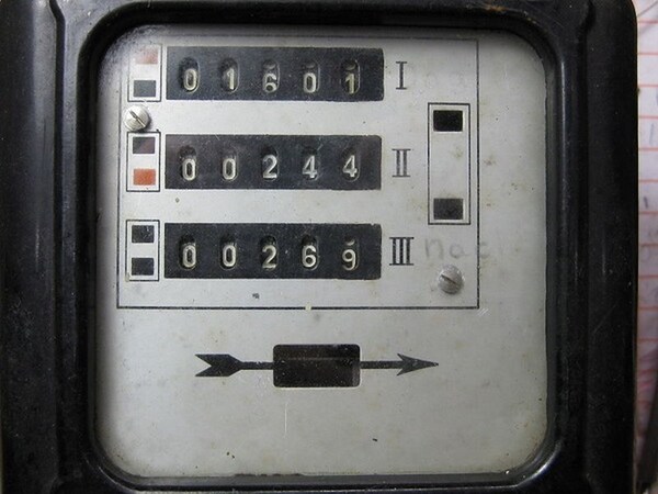 electromechanical meter. wikimedia