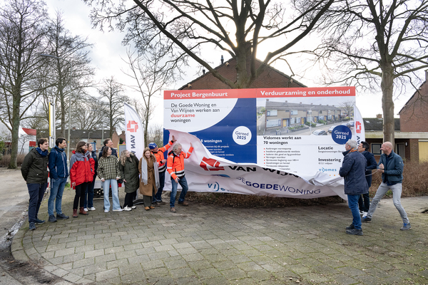 startsein verduurzaming Bergenbuurt